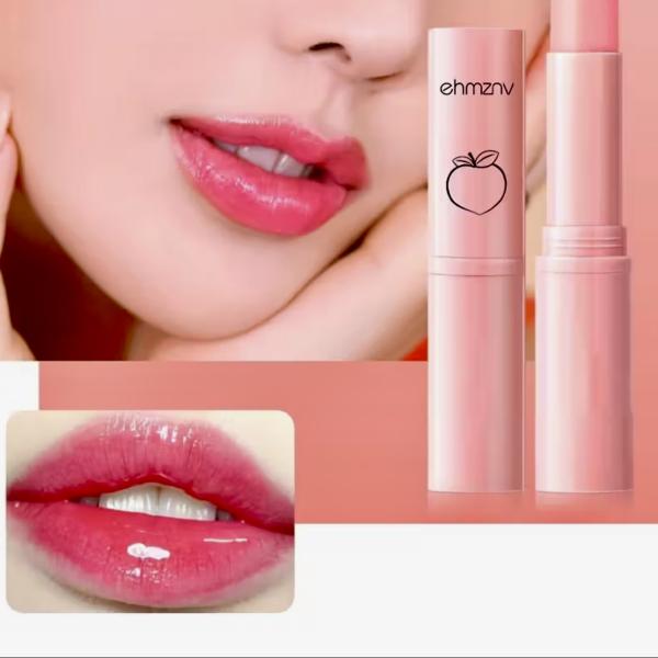 1pc Peach 🍑 Color-Changing Lip Balm