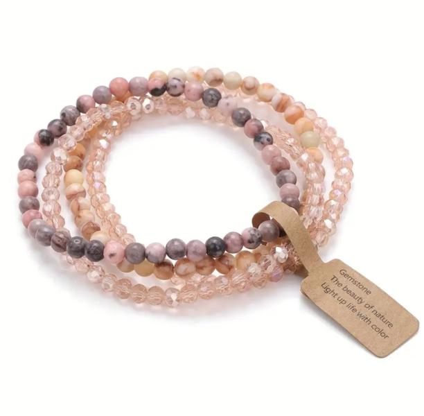 4pcs Fashion Trendy Multi-Layer Set