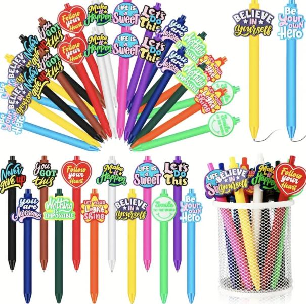 1pc Inspirational Quote Pens $1.00 each Random