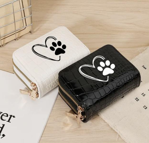 1pc Fashionable Paw Print 🐾 Wallet