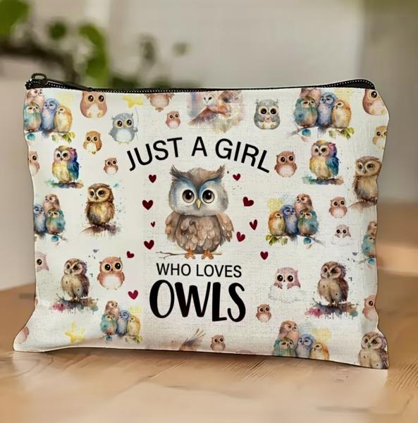 1pc Owl 🦉 Cosmetic Bag