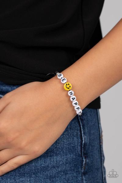 I Love Your Smile - Black Bracelet - Paparazzi Accessories