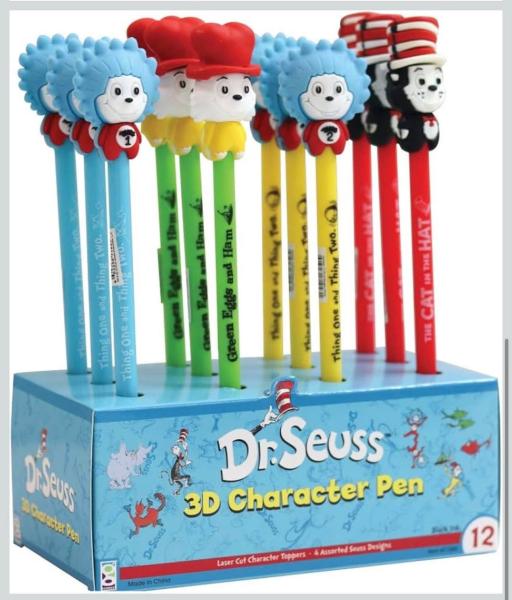 1pc Dr. Seuss Novelty Pen $2.50 Each